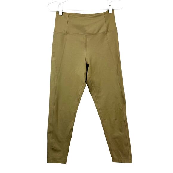 Girlfriend Collective High Waisted Leggings Chartreuse Color Med - Picture 1 of 11